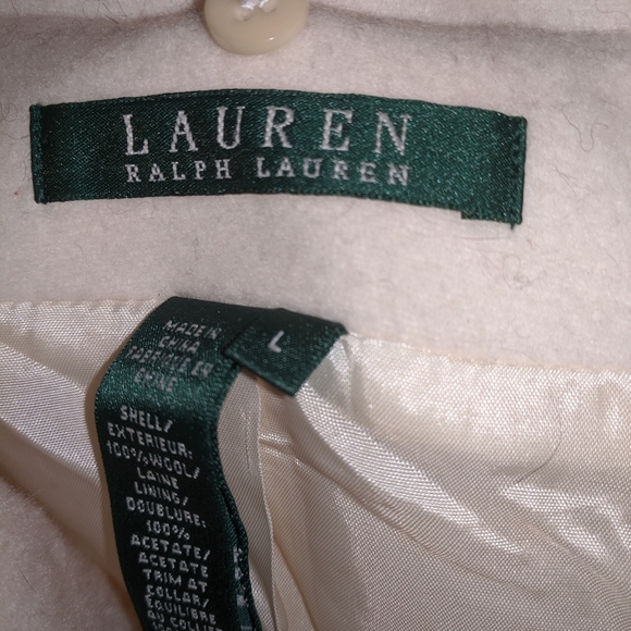 Ralph Lauren light wool blazer style jacket - Picture 3 of 6